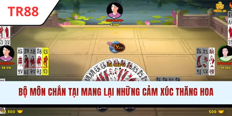 Bộ môn Chắn tại mang lại những cảm xúc thăng hoa